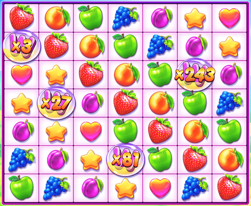 fruit-party2（フルーツパーティー2）の盤面